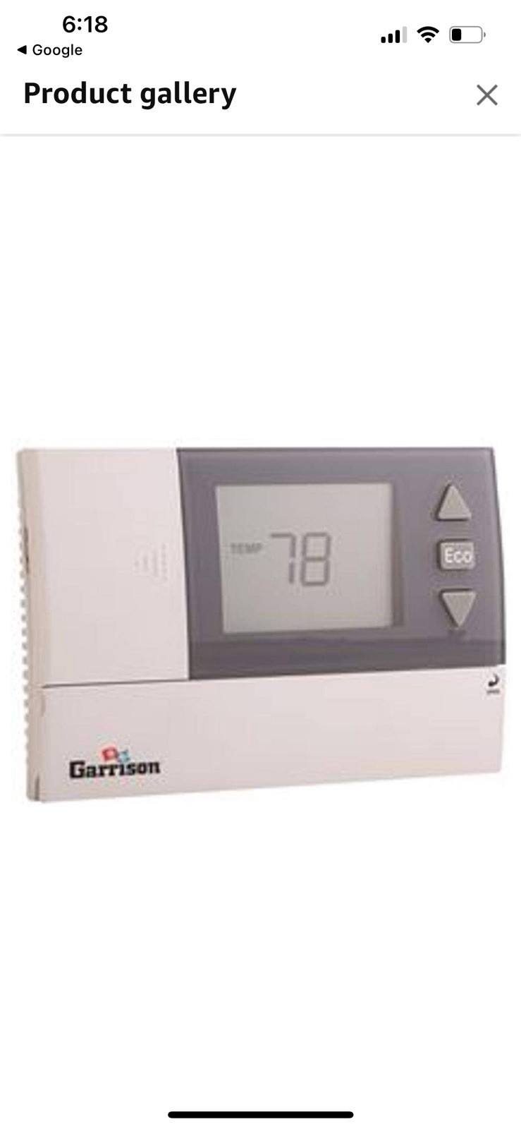 Garrison Digital Thermostat