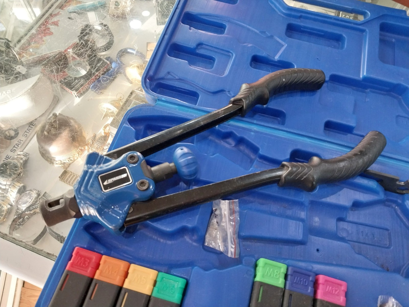Hand Nut Riveter Riveting Kit Tool Nut Sert Tool Fastener M3 - M10