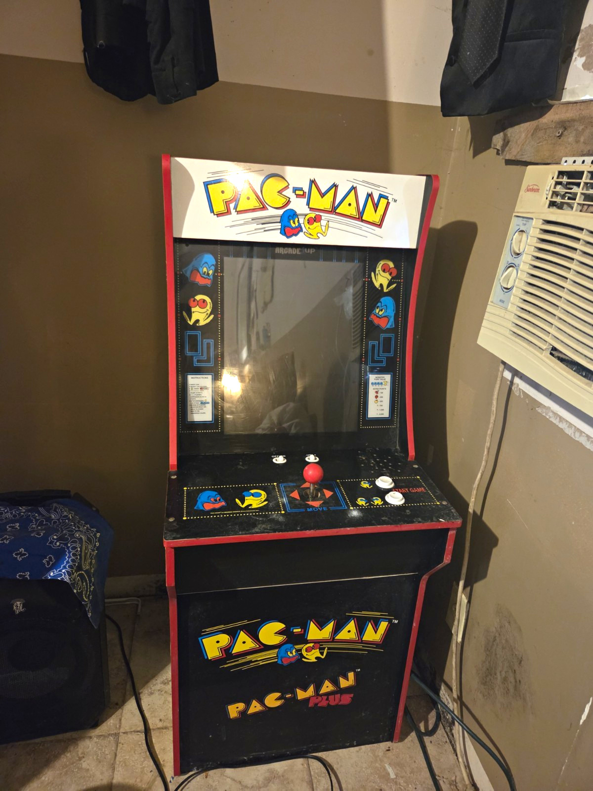 Arcade1Up Pac-Man Collectible Video Arcade Machine Cabinet Reproduction