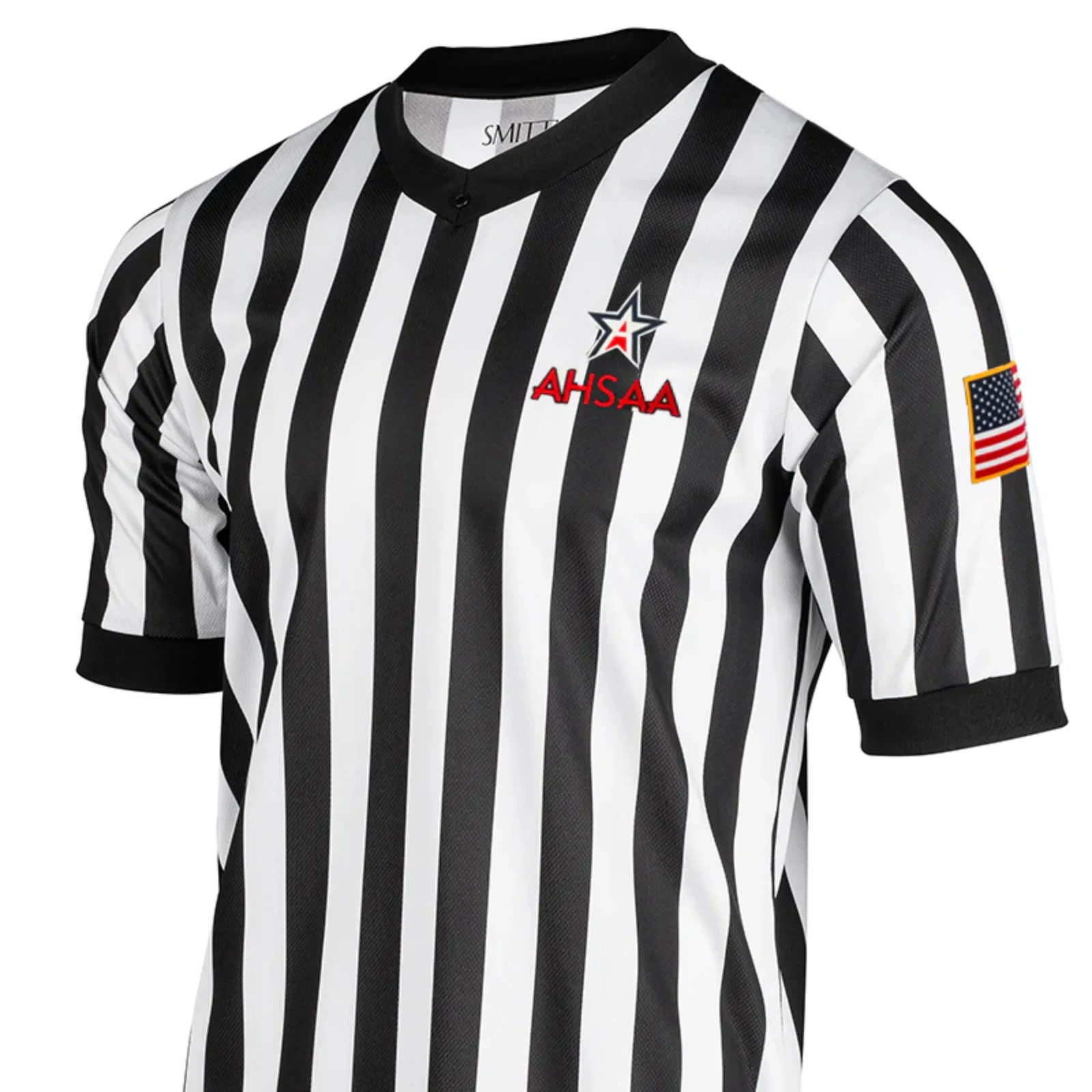 Smitty | USA-200-AL | Alabama AHSAA Mesh V-Neck Referee Shirt Football Official