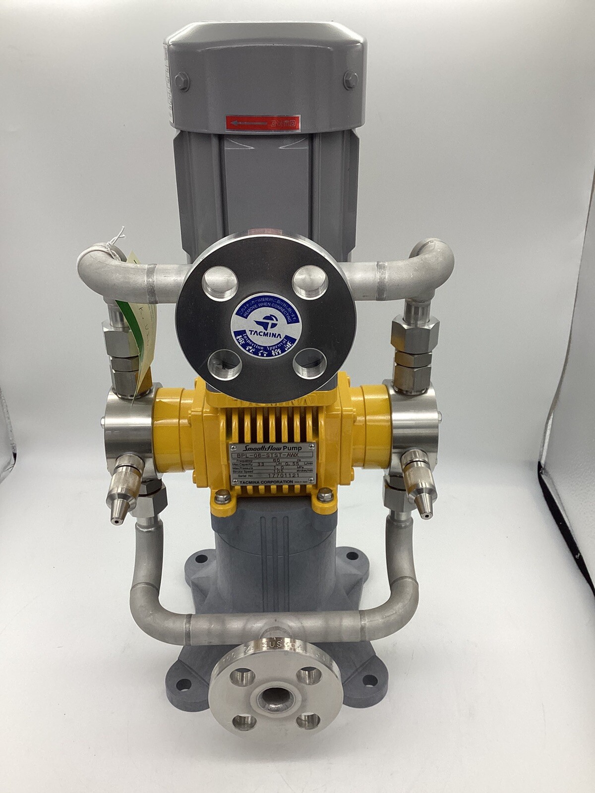 Tacmina Smooth flow Pump BPL-06-STST-AWX New Open Box