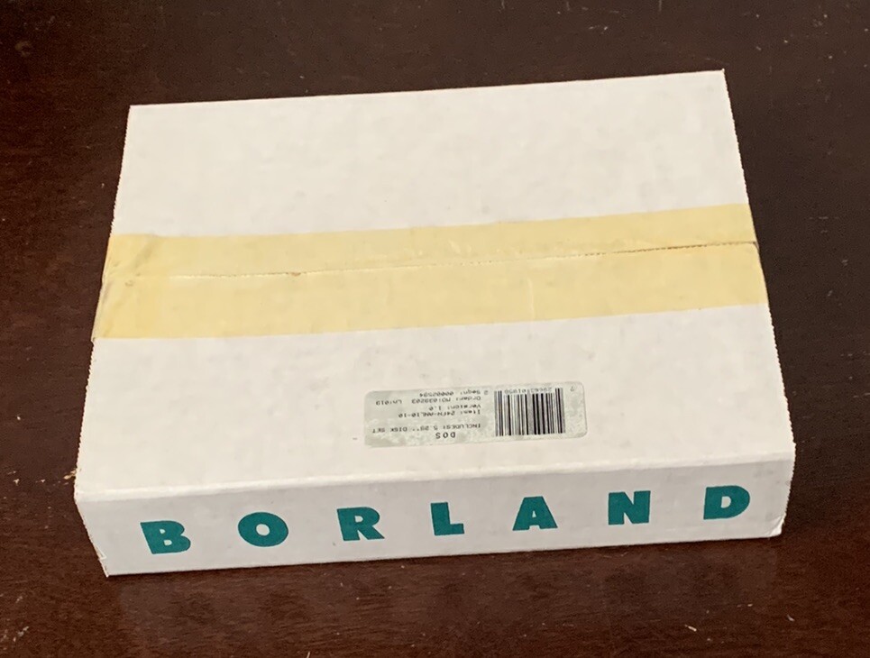 Borland Quattro Financial Analyst Valuepack For Quattro Pro 4.0 5.25” Disk