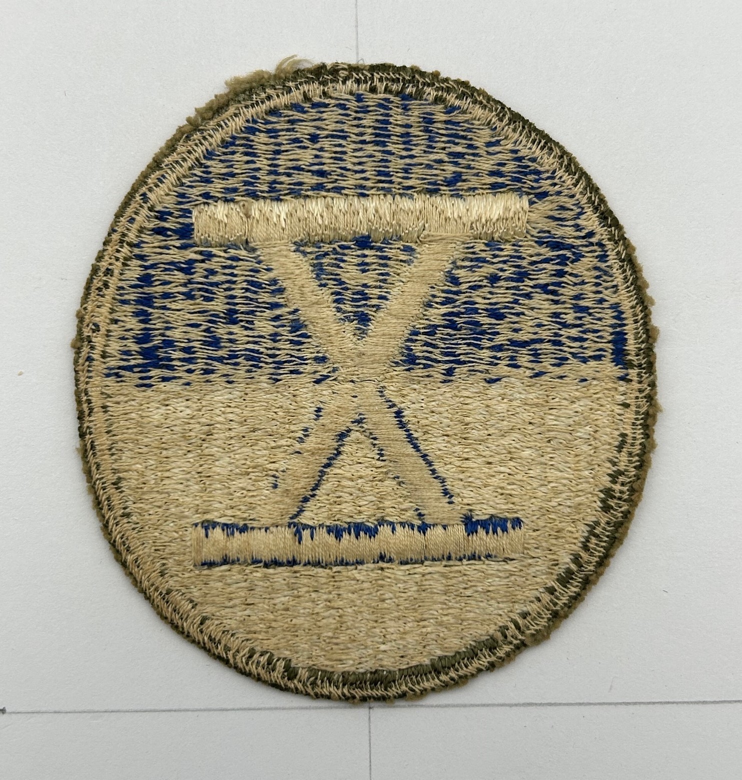 WW2 10th Corps Patch