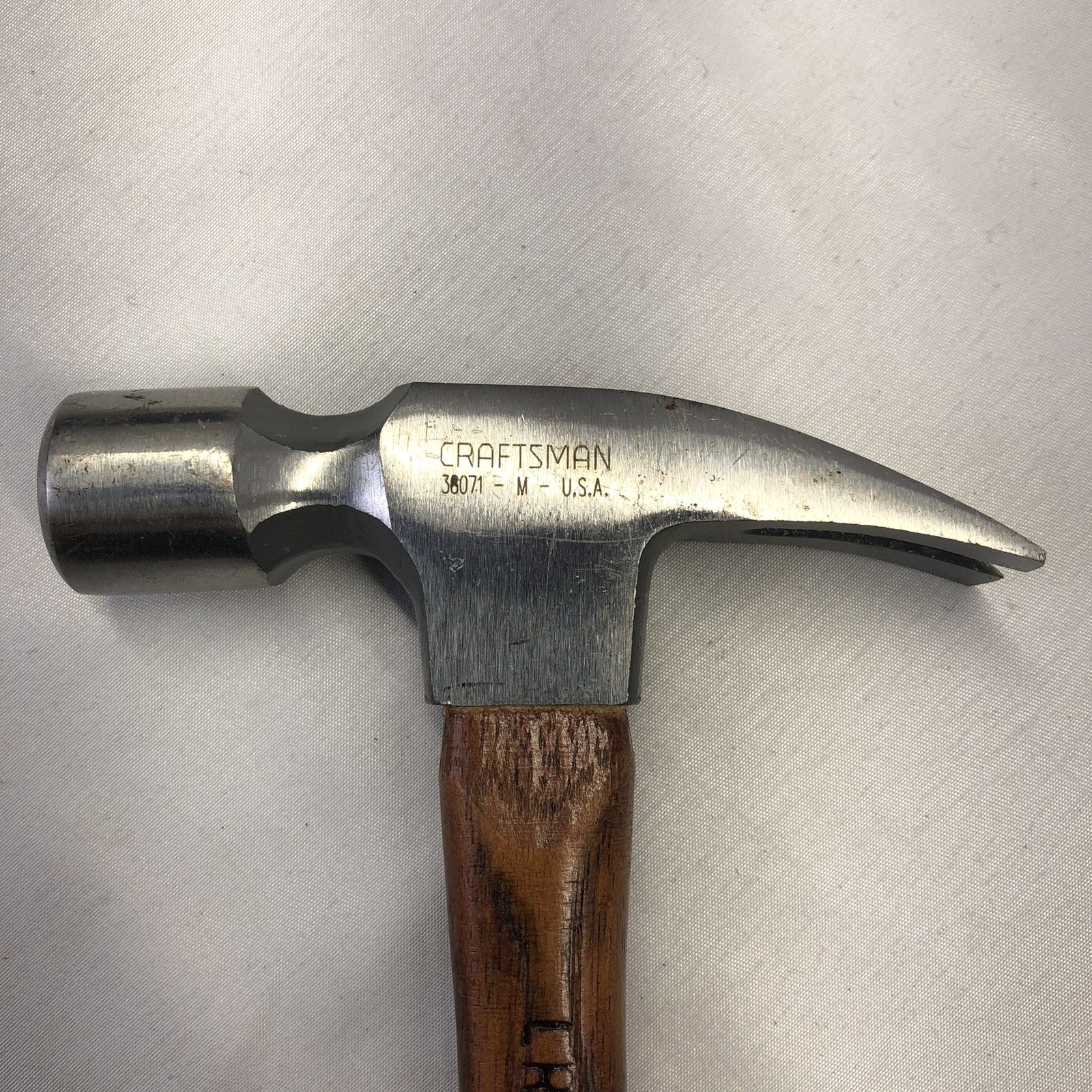 Vintage Craftsman 38071 M Series D9 10 oz Straight Claw Rip Hammer USA DIYers