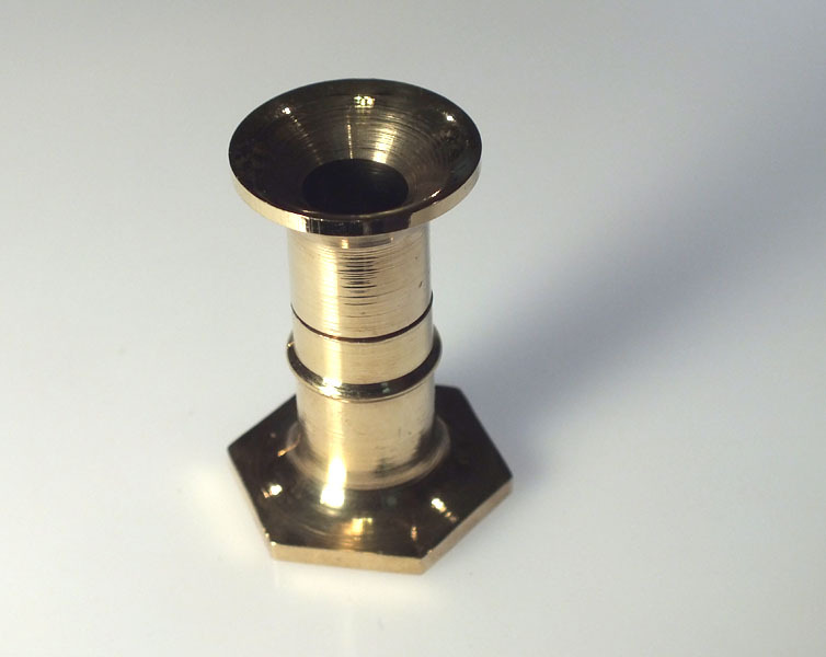 Brass Hair Stacker for Fly Tying - Small - FF181