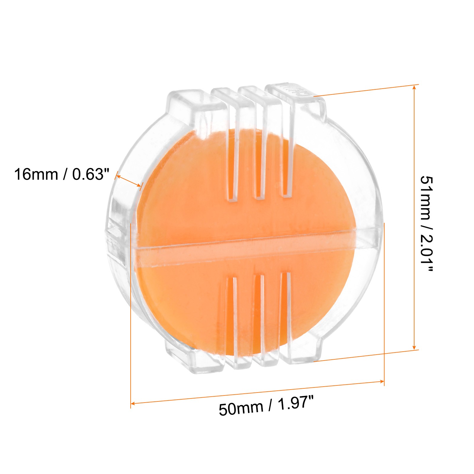 4pcs Beeswax Thread Conditioners Thread Wax with Plastic Box, Golden and White