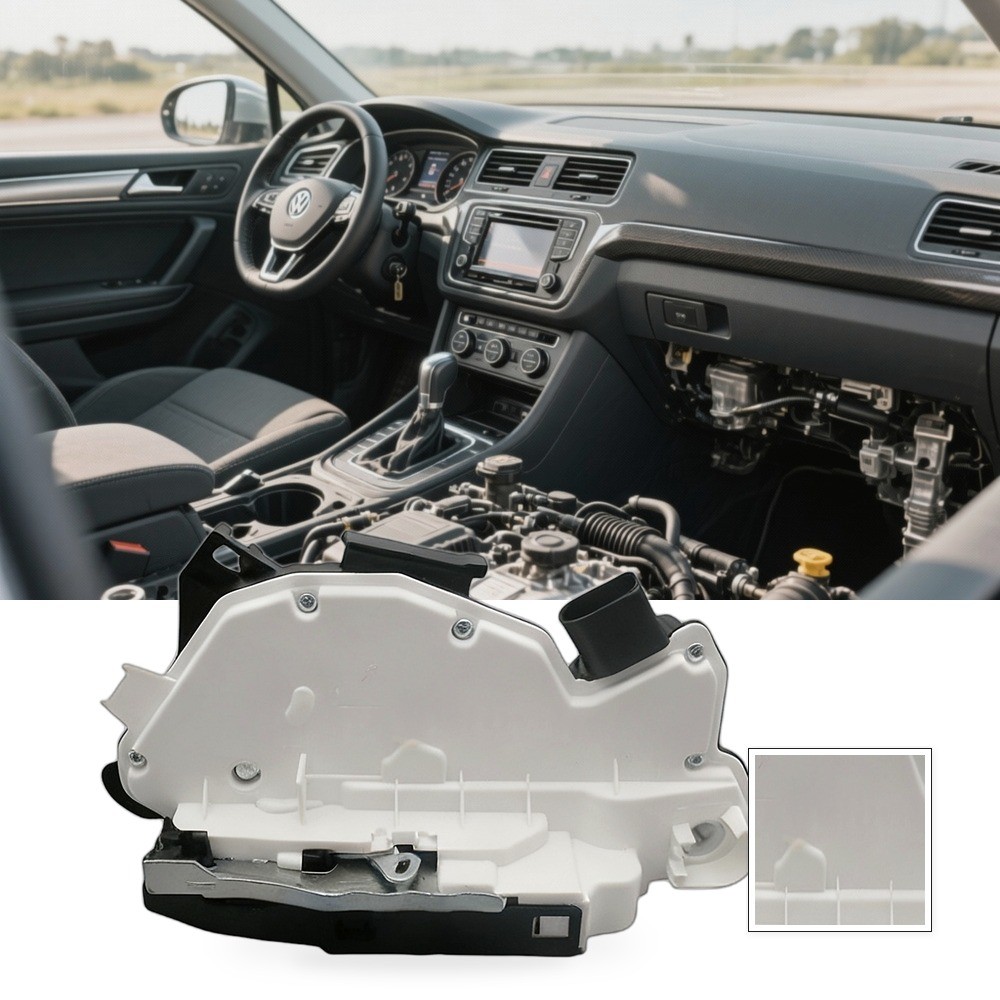 Trunk Lock Suitable for VW Tiguan Sharan Scirocco Touran Audi Q3 5N1837015A