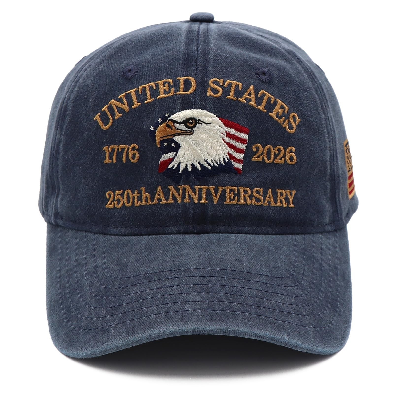 United States 250th Anniversary Hat, 250 Anniversary USA Hat USA Baseball Cap...