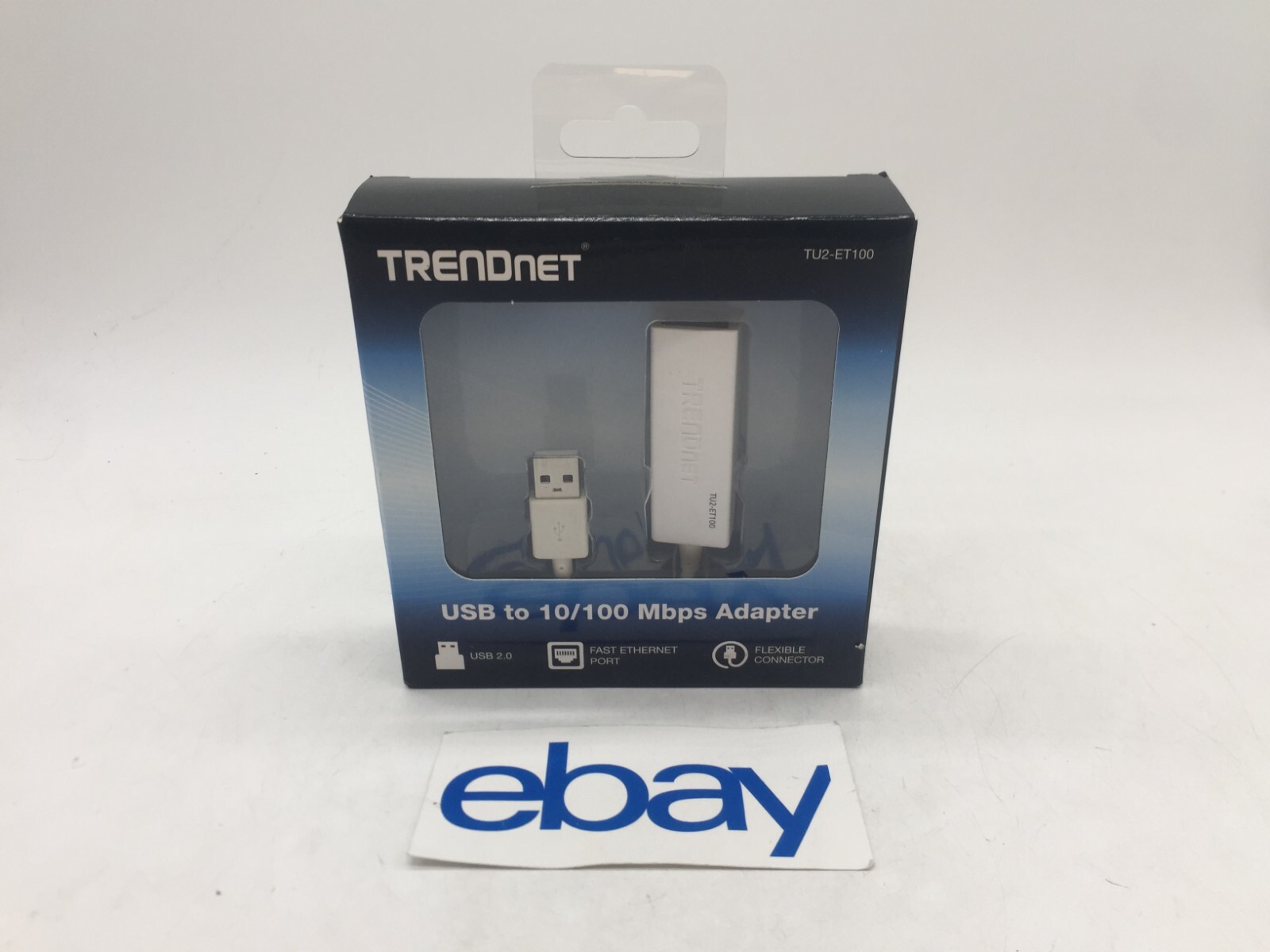 NEW TRENDnet TU2-ET100 Fast Ethernet Adapter USB 2.0 to 10/100 FREE S/H