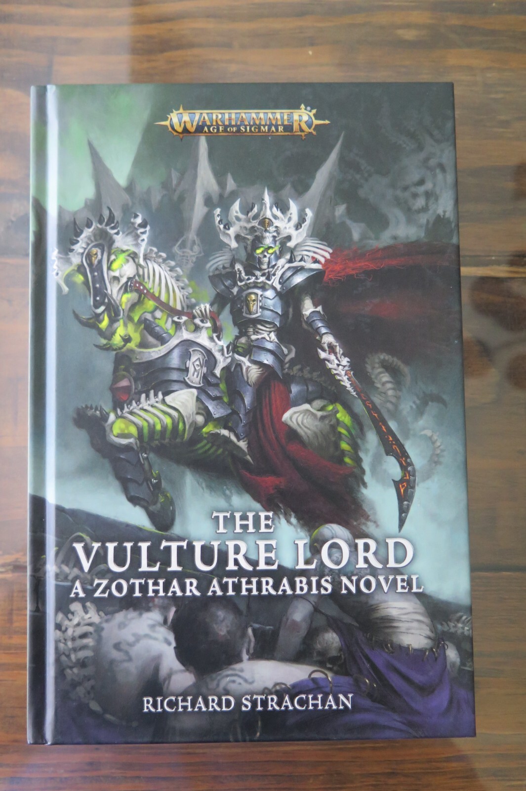 WARHAMMER AGE OF SIGMAR THE VULTURE LORD A ZOTHAR ATHRABIS NOVEL R STRACHEN HC