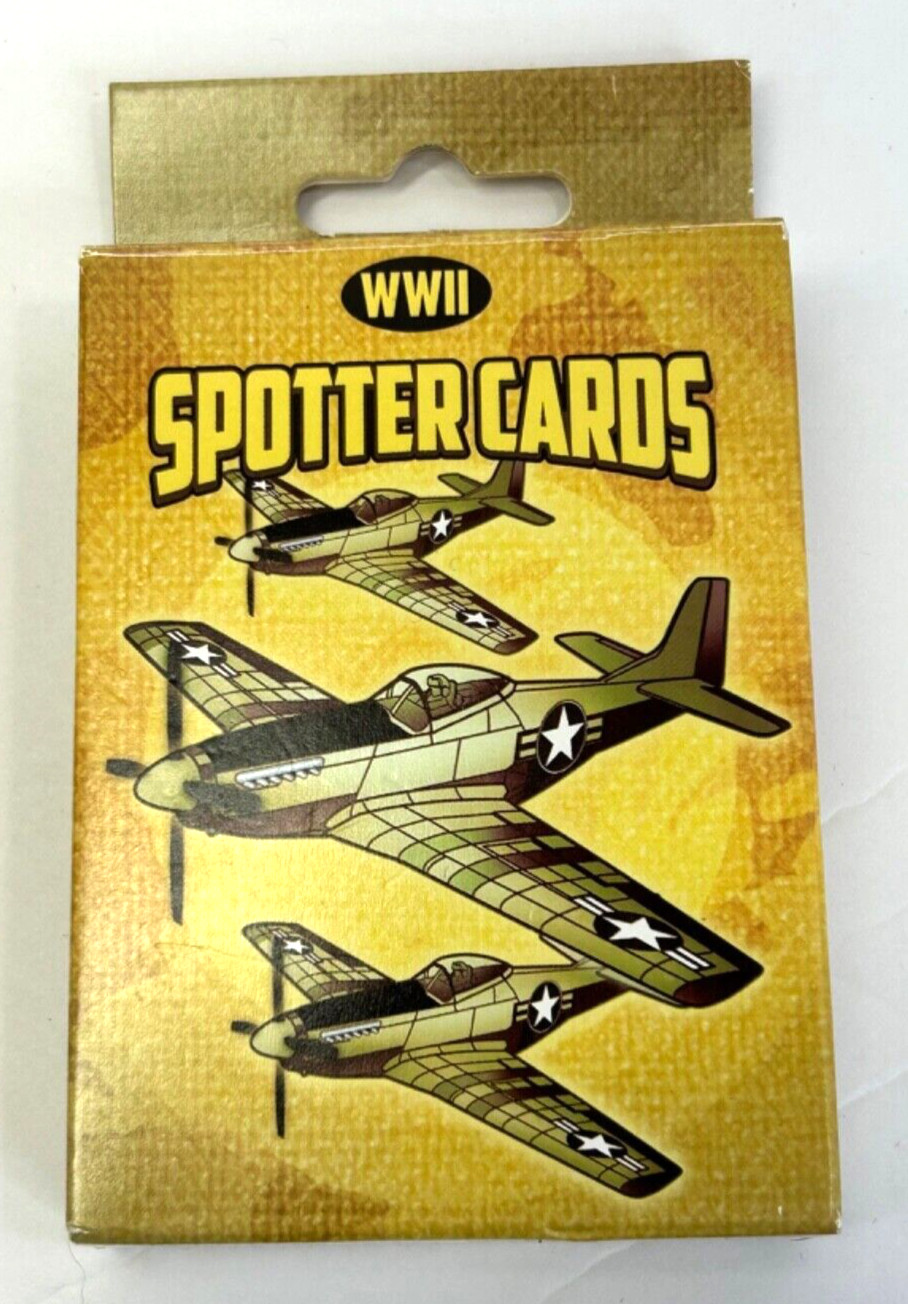 WWII Aircraft Spotter Card Boxed Set
