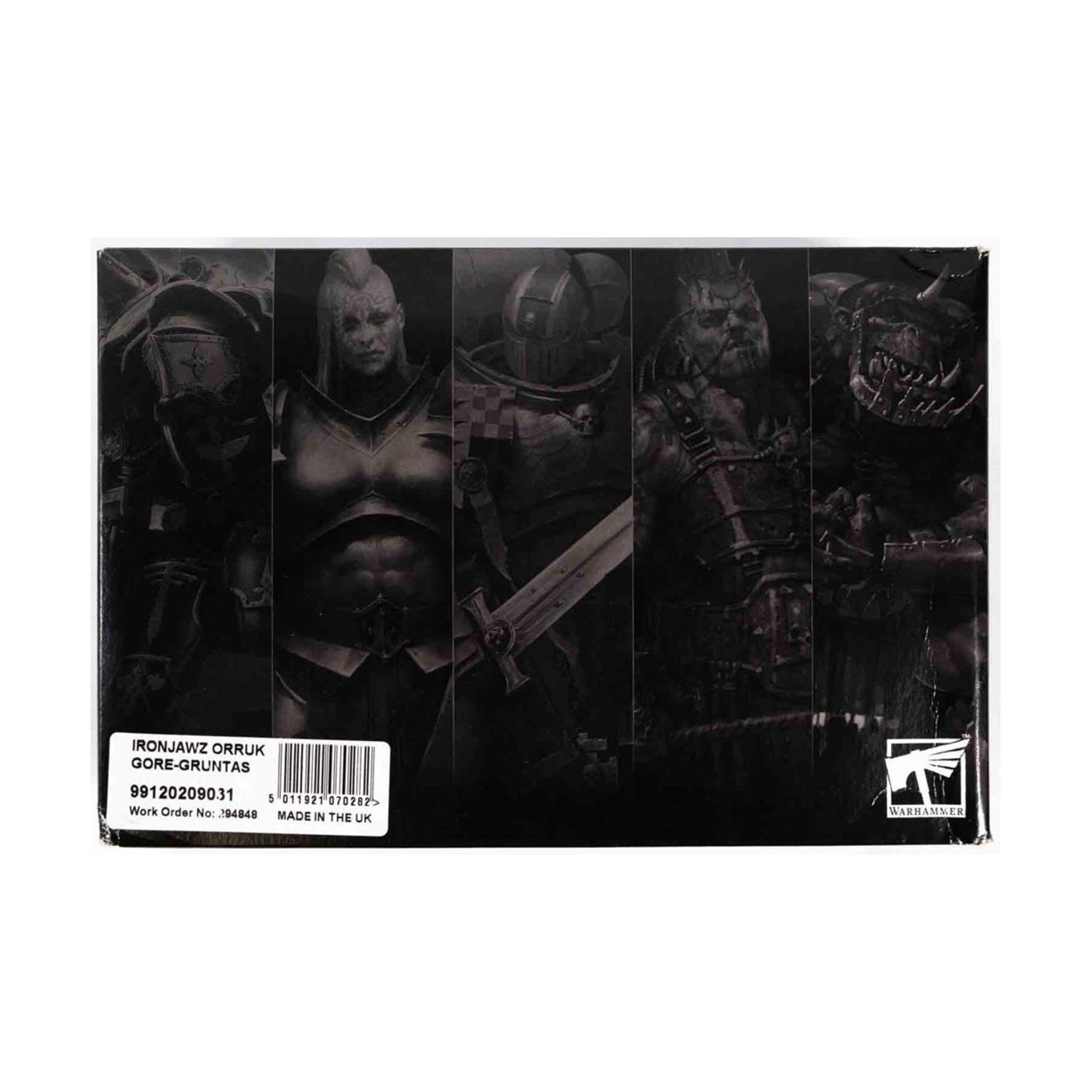 GW Age of Sigmar Orruk Warclan  IronJawz Orruk Gore-Gruntas (Webstore E VG+/NM