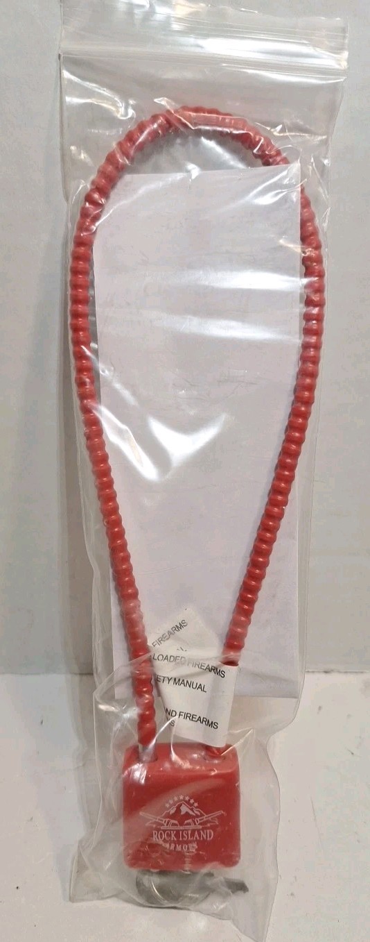 Rock Island Armory Firearm Handgun Rifle Shotgun Gun Safety Cable Lock 15" New