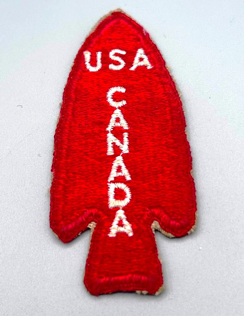 WWII 1st Special Service Forces USA Canada Devil's Brigade Patch RARE NO GLOW