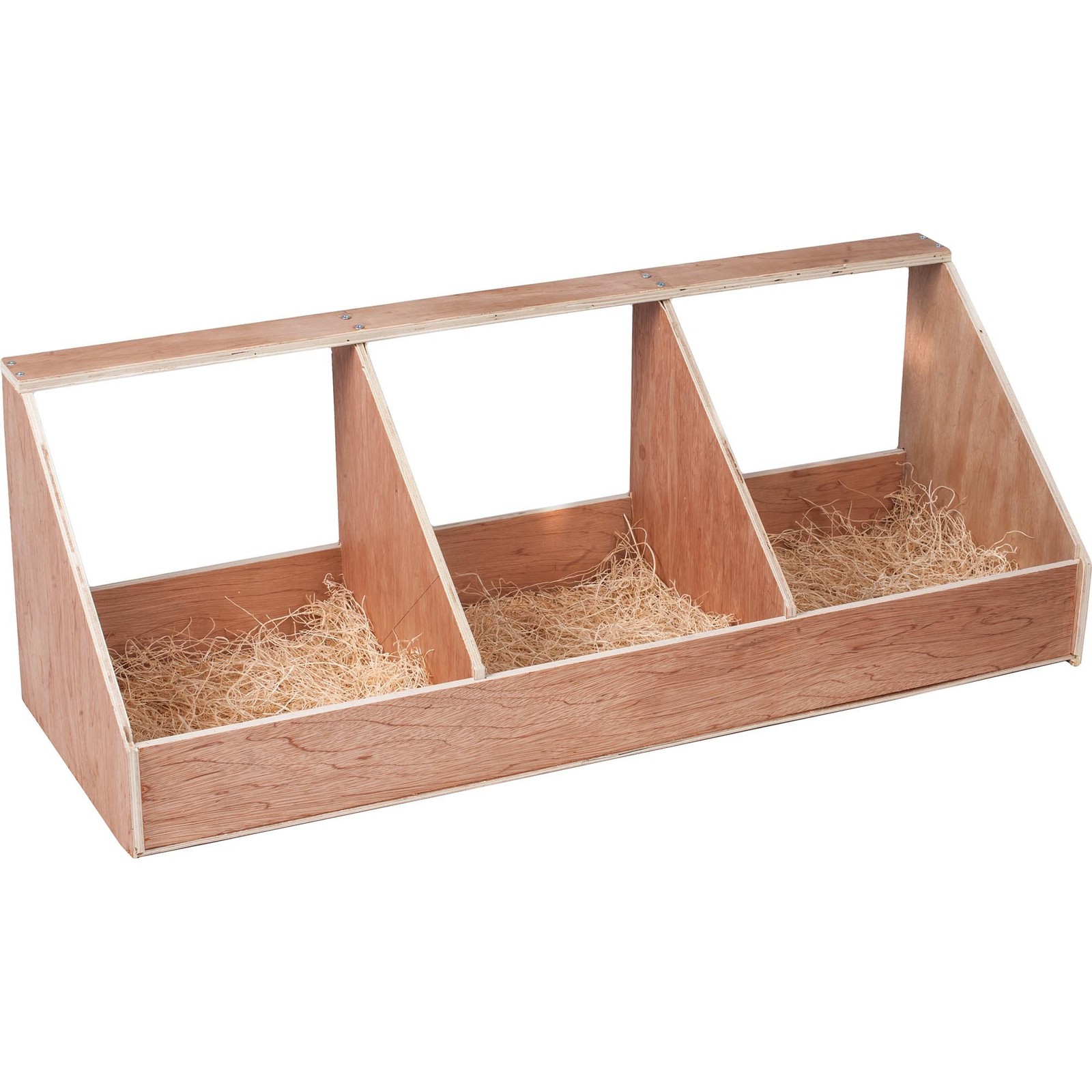 7029288 Triple Nesting Box, Brown