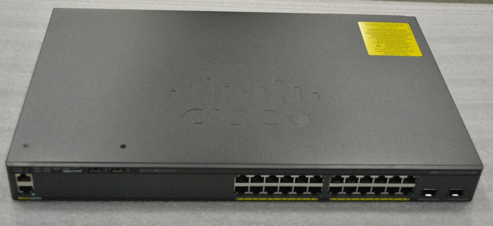 Cisco Catalyst 2960   WS2960X24TD-L 24 port Switch Interface GPI -1RU 3210