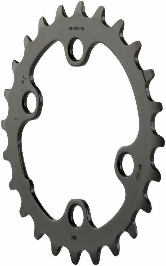 Shimano Deore FC-M6000 Chainring 24t 10-Speed 64mm Asymmetric BCD for 34-24t Set