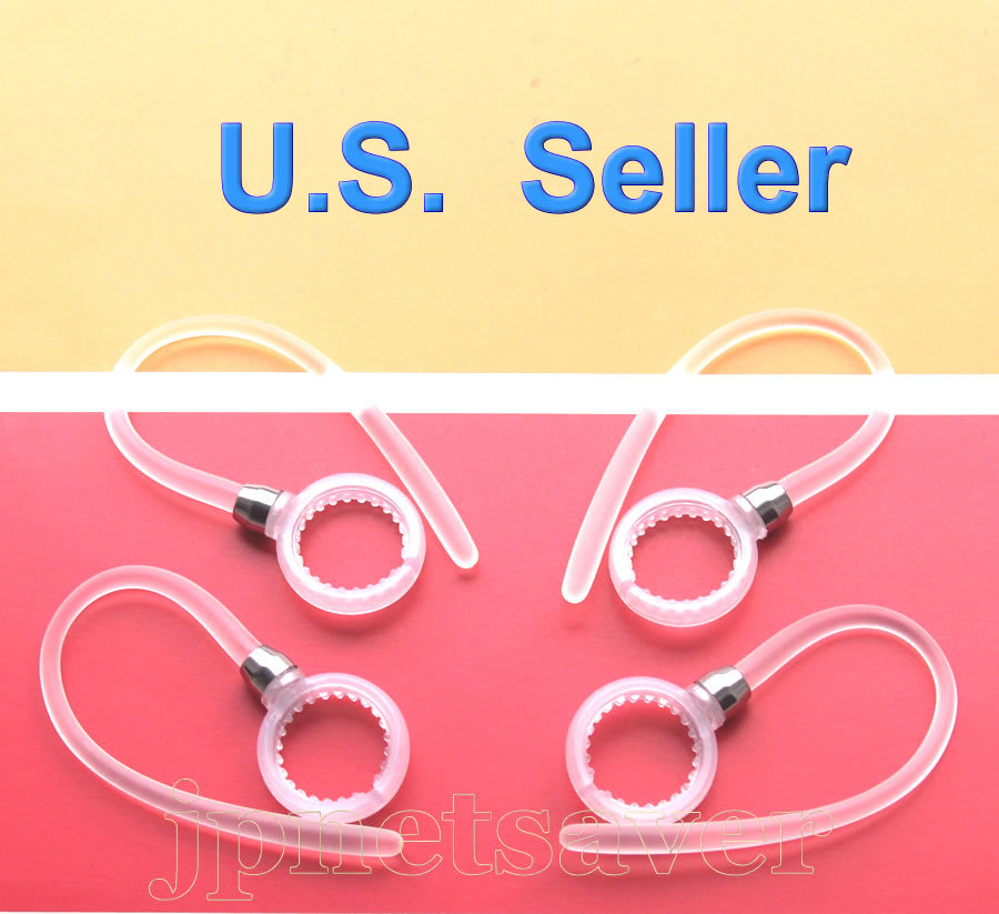 4  White MOTOROLA HX550 H17 H17txt H19txt H525 Elite HZ720  replacement earhook