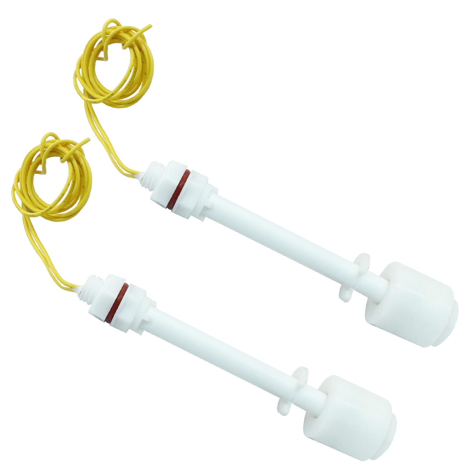 Piutouyar 2 Pack PP Plastic Float Switch, Water Pump Tank Liquid Level...