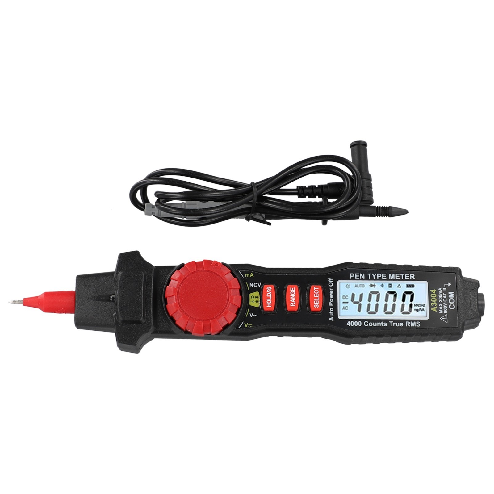 Zuverlässige AC/DC-Spannungsprüfung A3004 Digital Multimeter Stift 4000 Stück