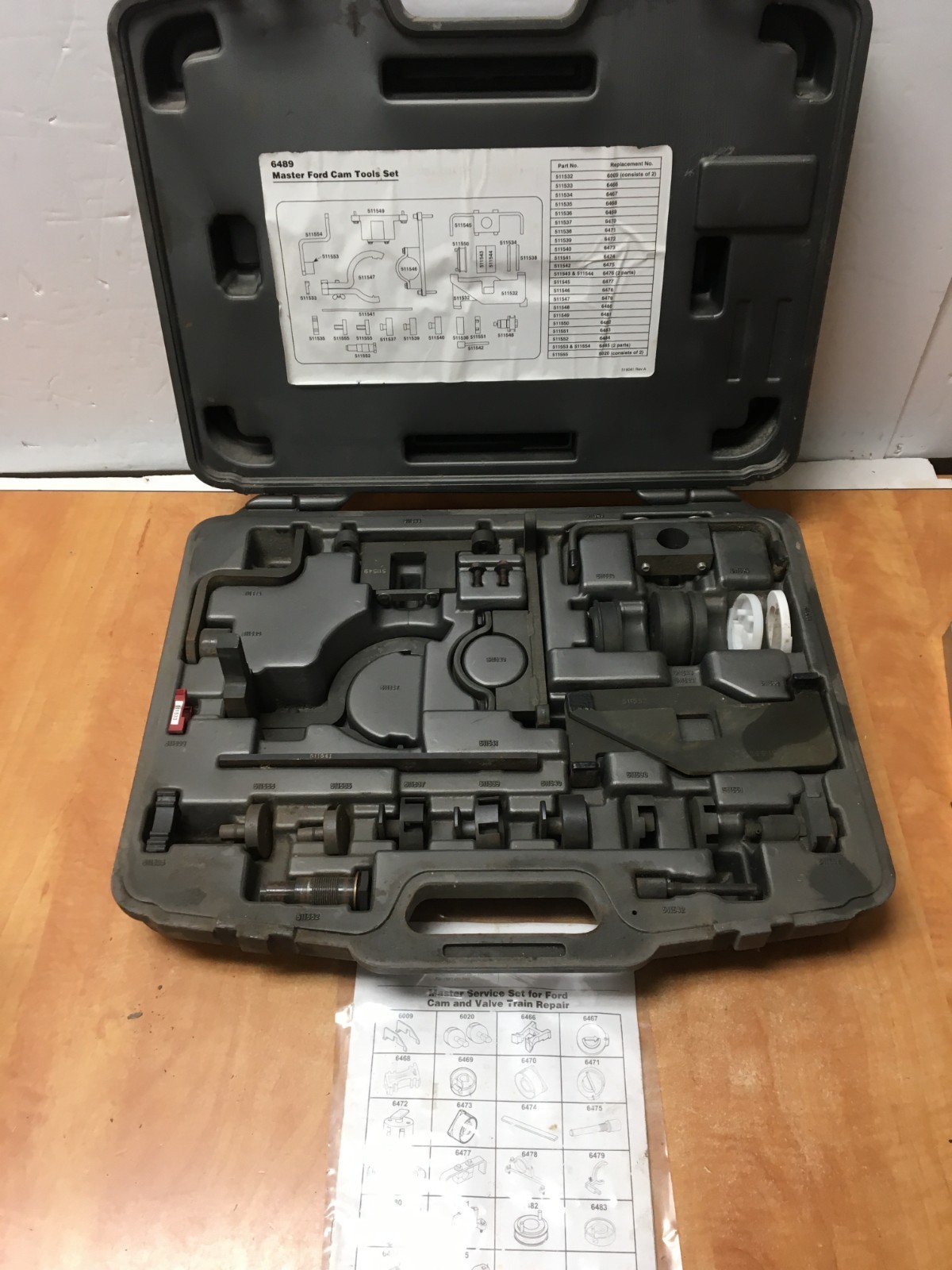 SPX OTC Master Ford Cam Tool Set 6489 Made In USA