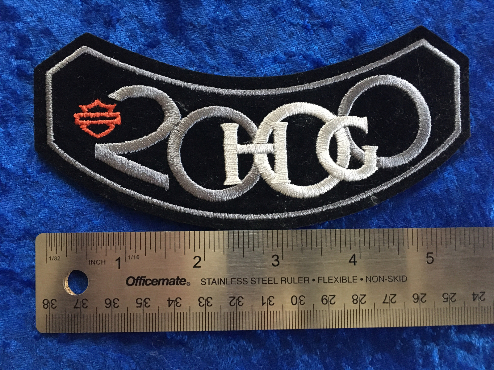 HOG HARLEY DAVIDSON OWNER'S GROUP PATCH 2000 ROCKER