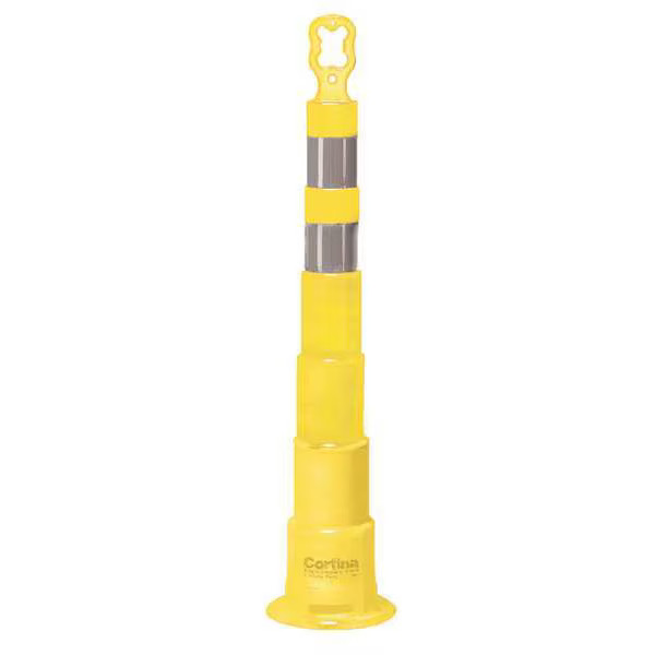 Trim Line Channelizer, High-Density Polyethylene (HDPE), Rubber, High-Intensity