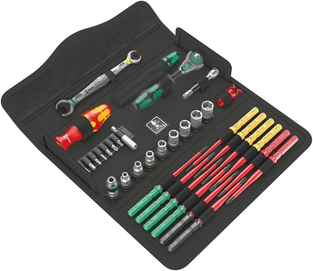 Wera 5135870001 Kraftform Kompakt W 2 Maintenance Tool Set 35 Pieces New