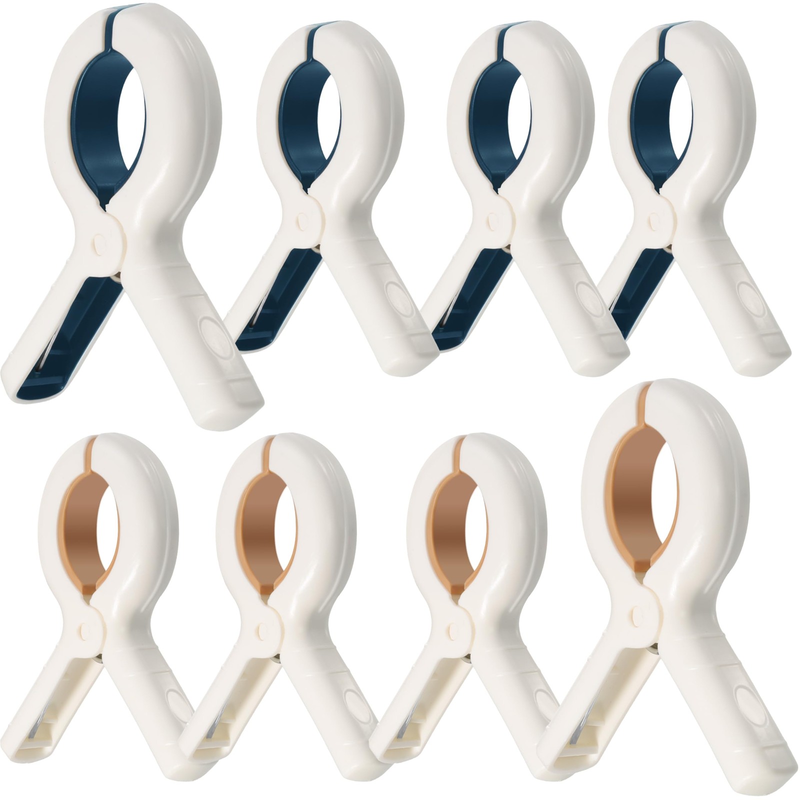 Beach Towel Clips Heavy Duty Plastic Towel Clips for Beach Pool Chairs on Cru...