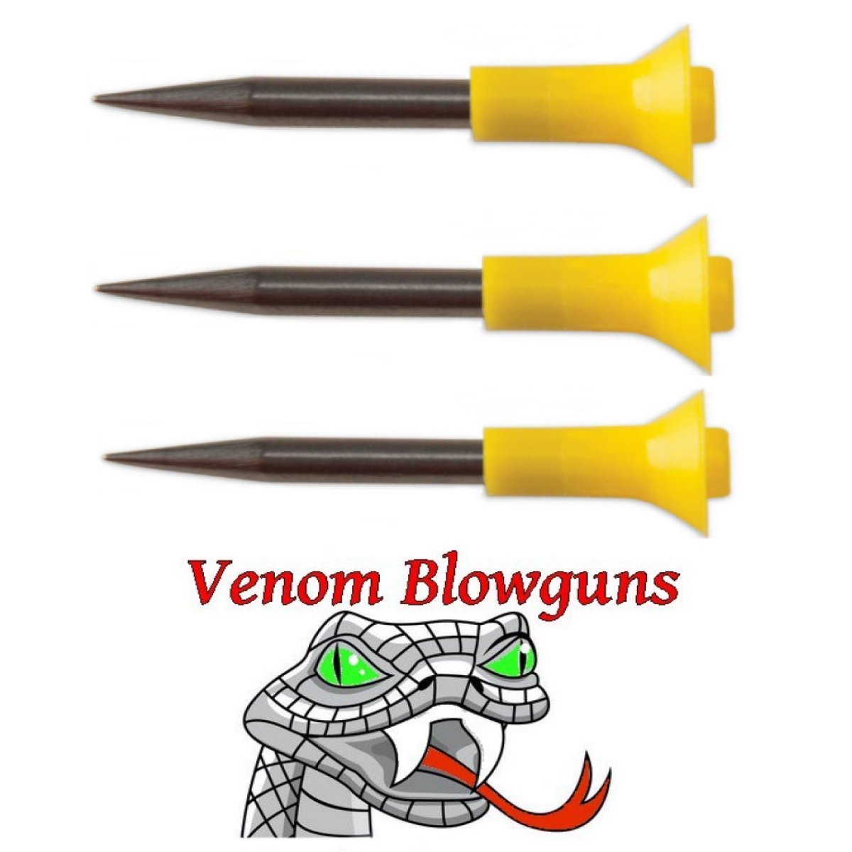 50 .40 caliber Hunting Spikes by Venom Blowgun Made in USA