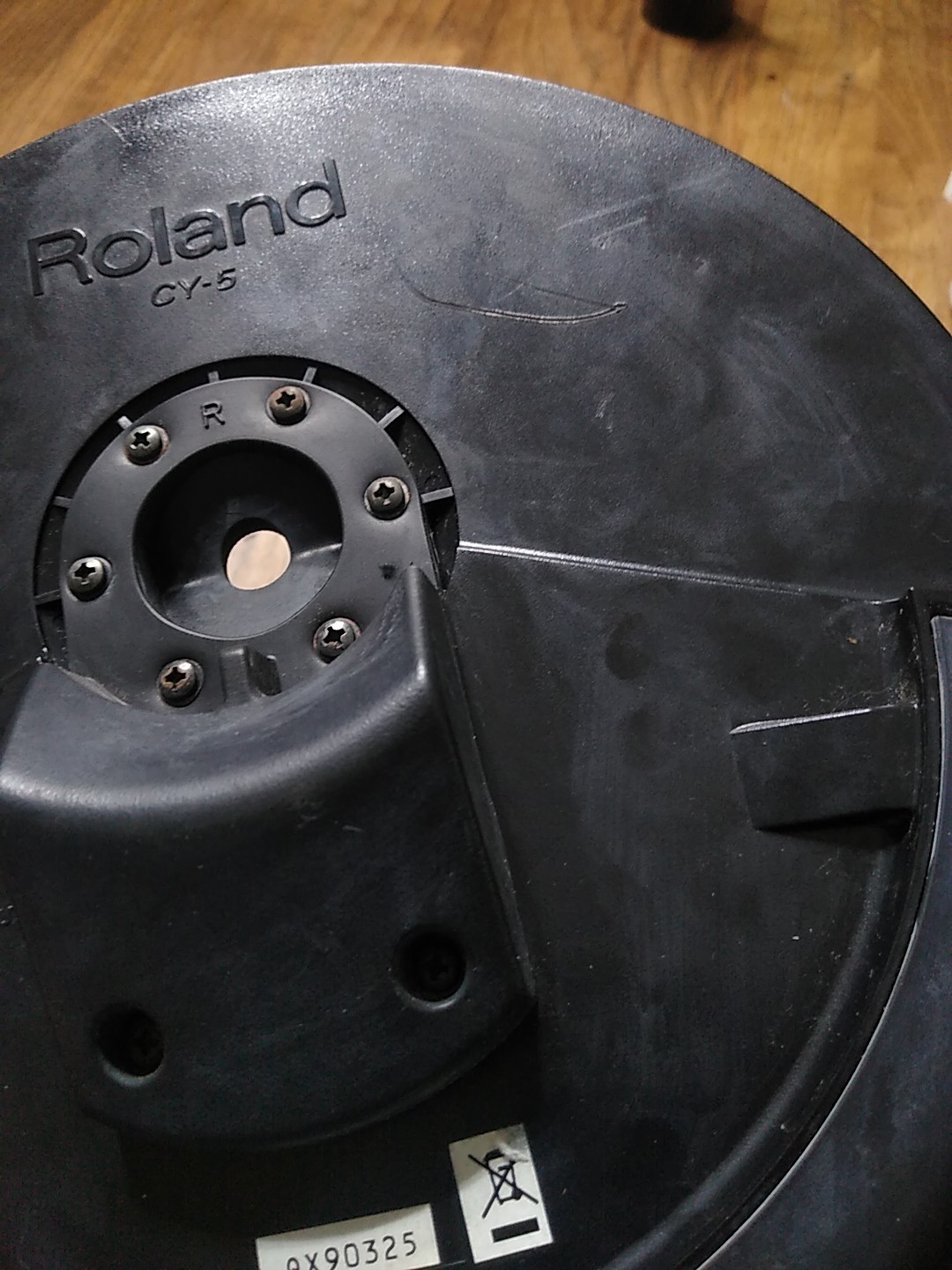 Roland Cy-5 Hi Hat Trigger Cymbal Tested working