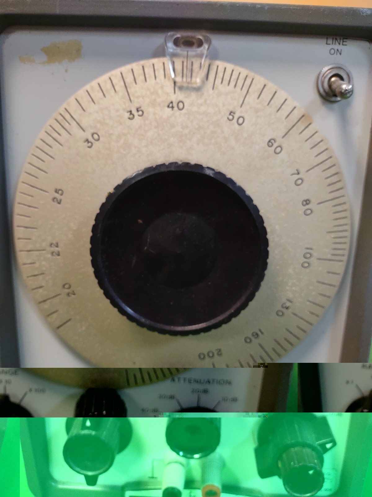 HP Model 200 Audio Oscillator Untested