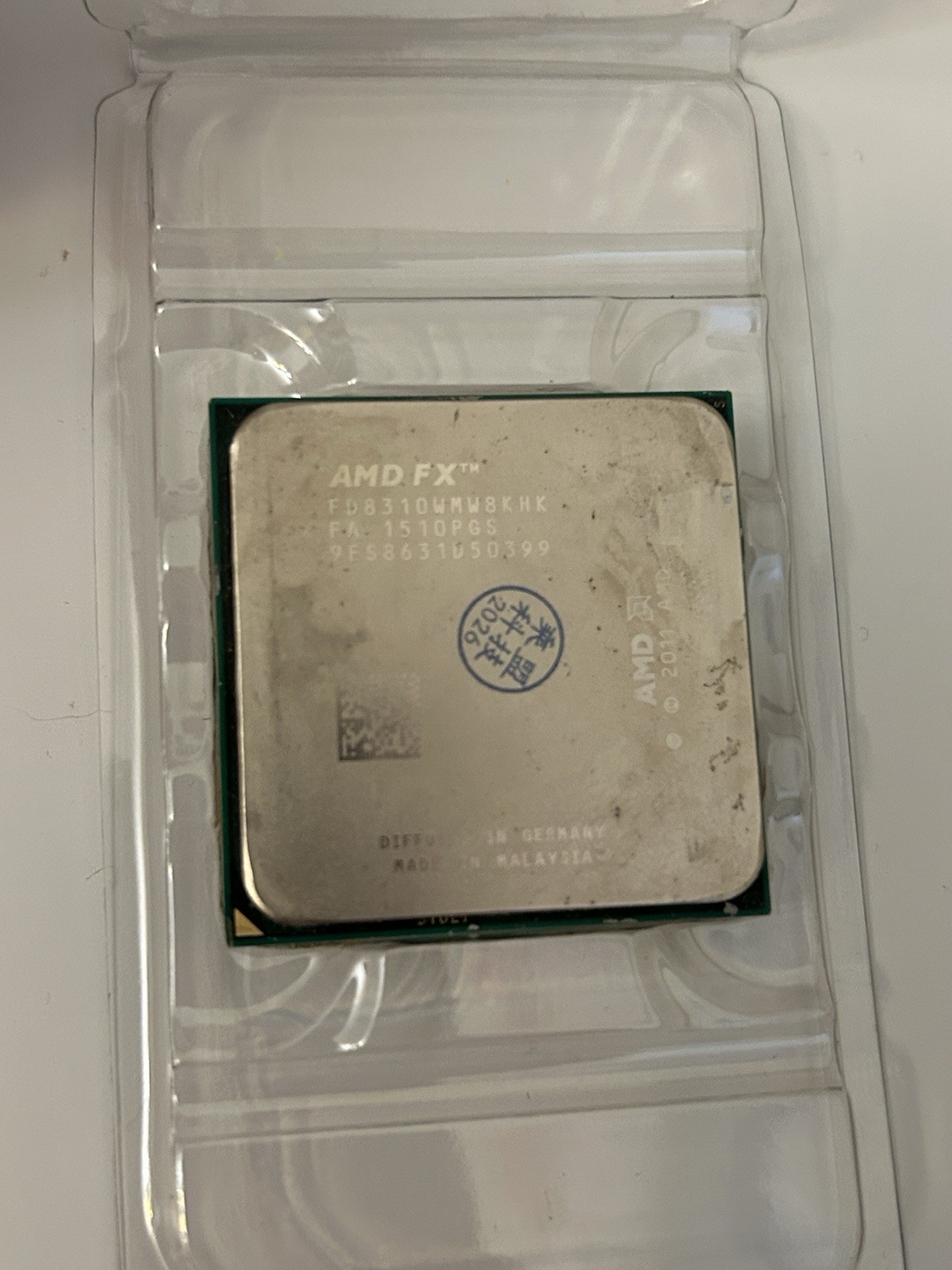 AMD FX-8310 3.4GHz 8-Core 8-Thread AM3+ CPU