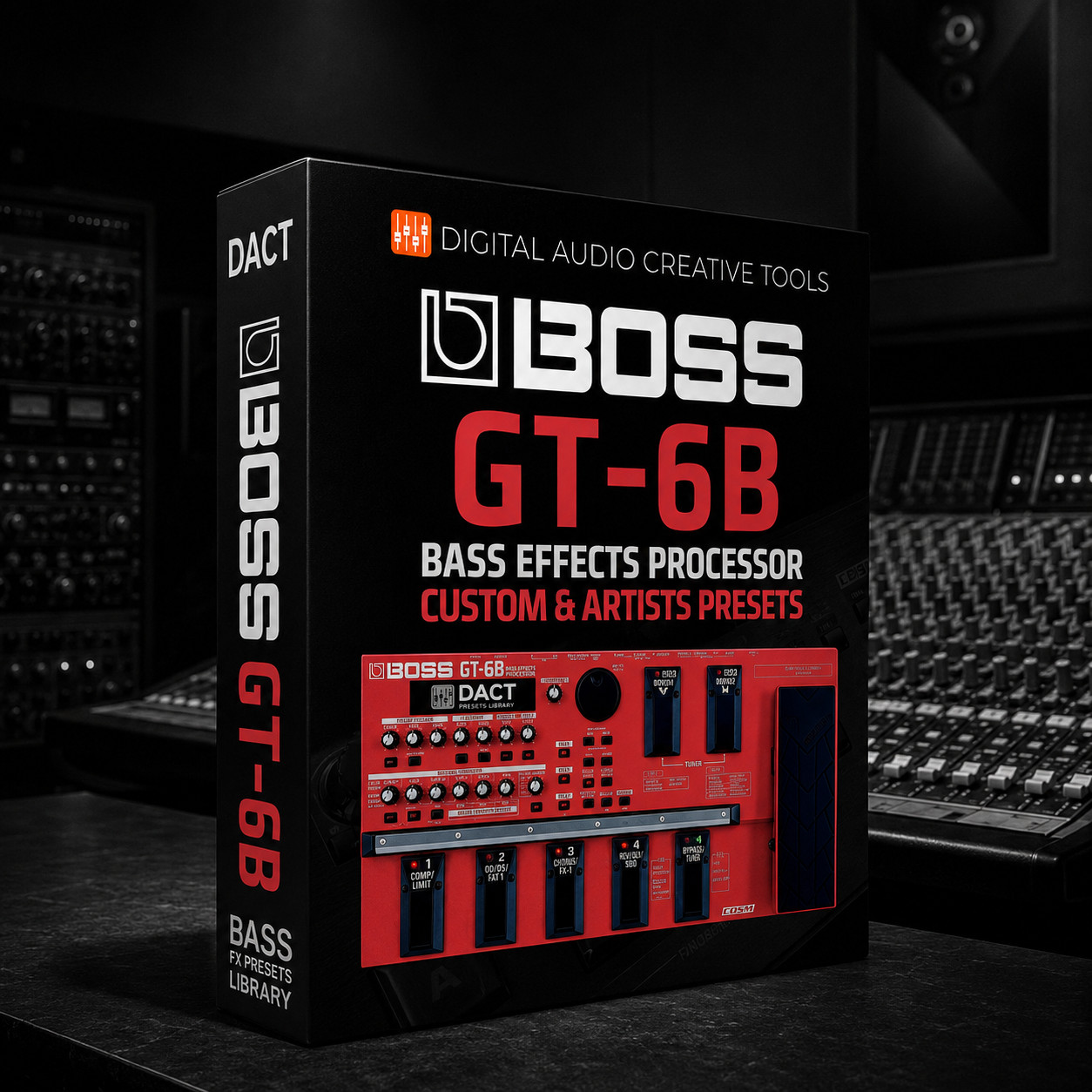 Boss GT-6B Bass Guitar Multi-FX Presets Library