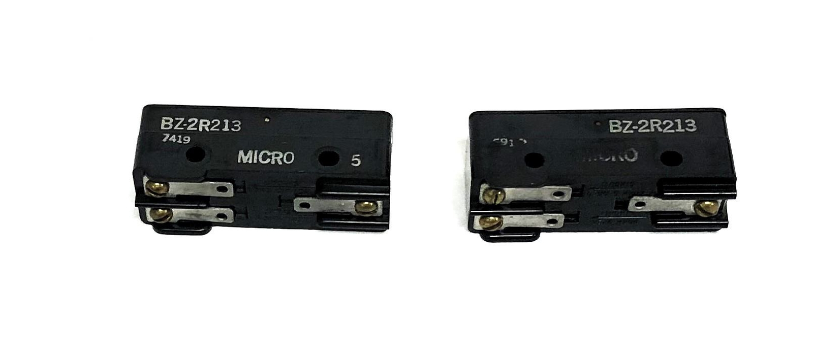 Honeywell Micro Switch BZ-2R213 [Lot of 2] NOS