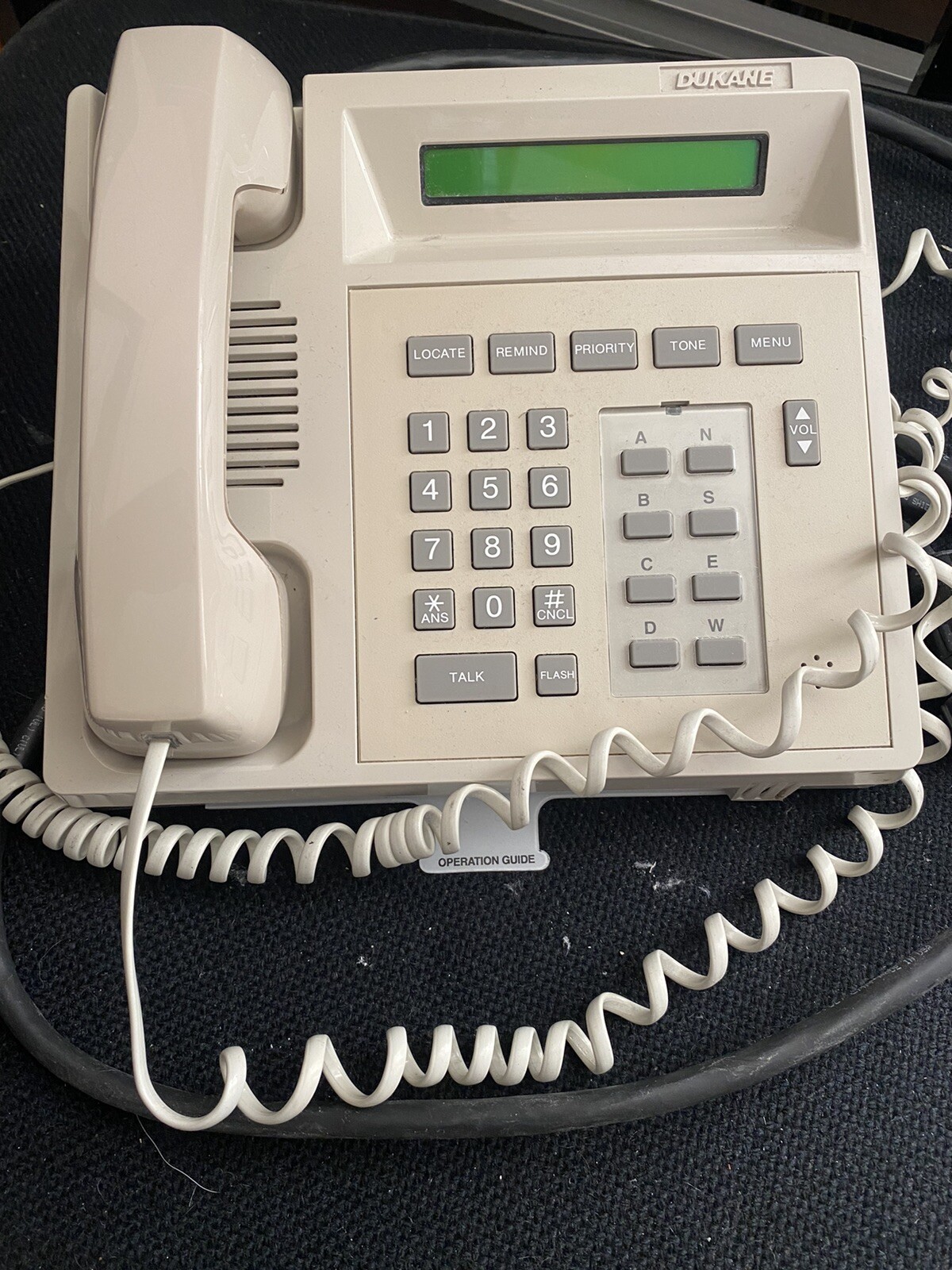 DUKANE 4A3610B Base Master Station,Dukane