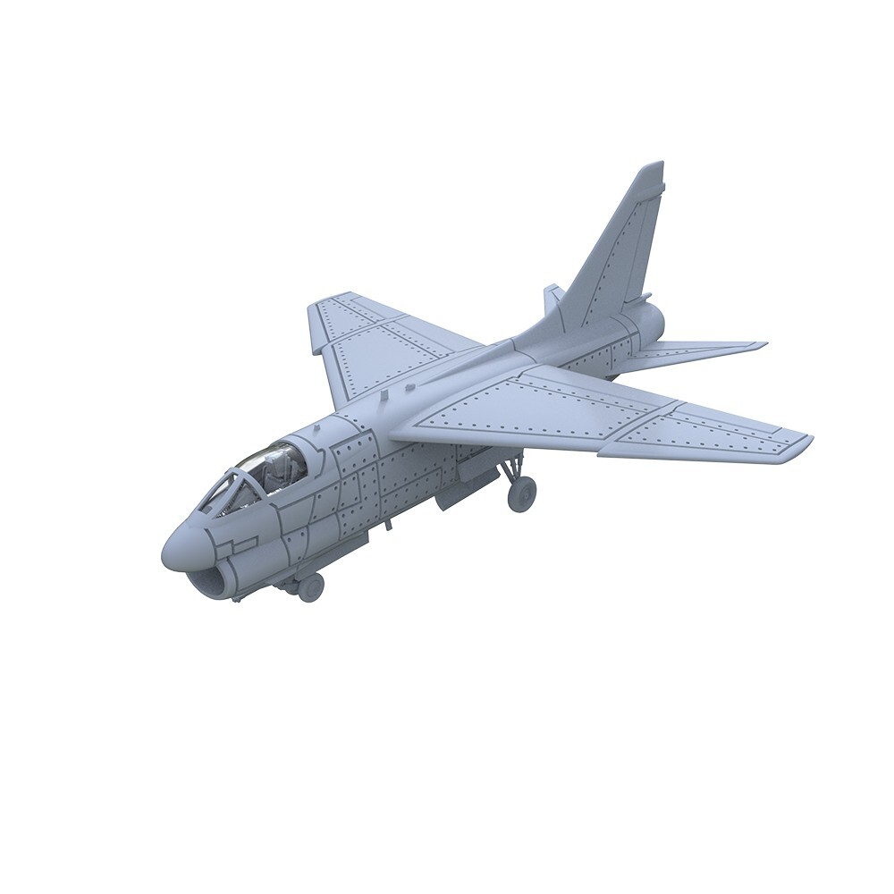LYR600225 1/600 Military Model Kit US A-7 Corsair II 3D PRINTING 6PCS