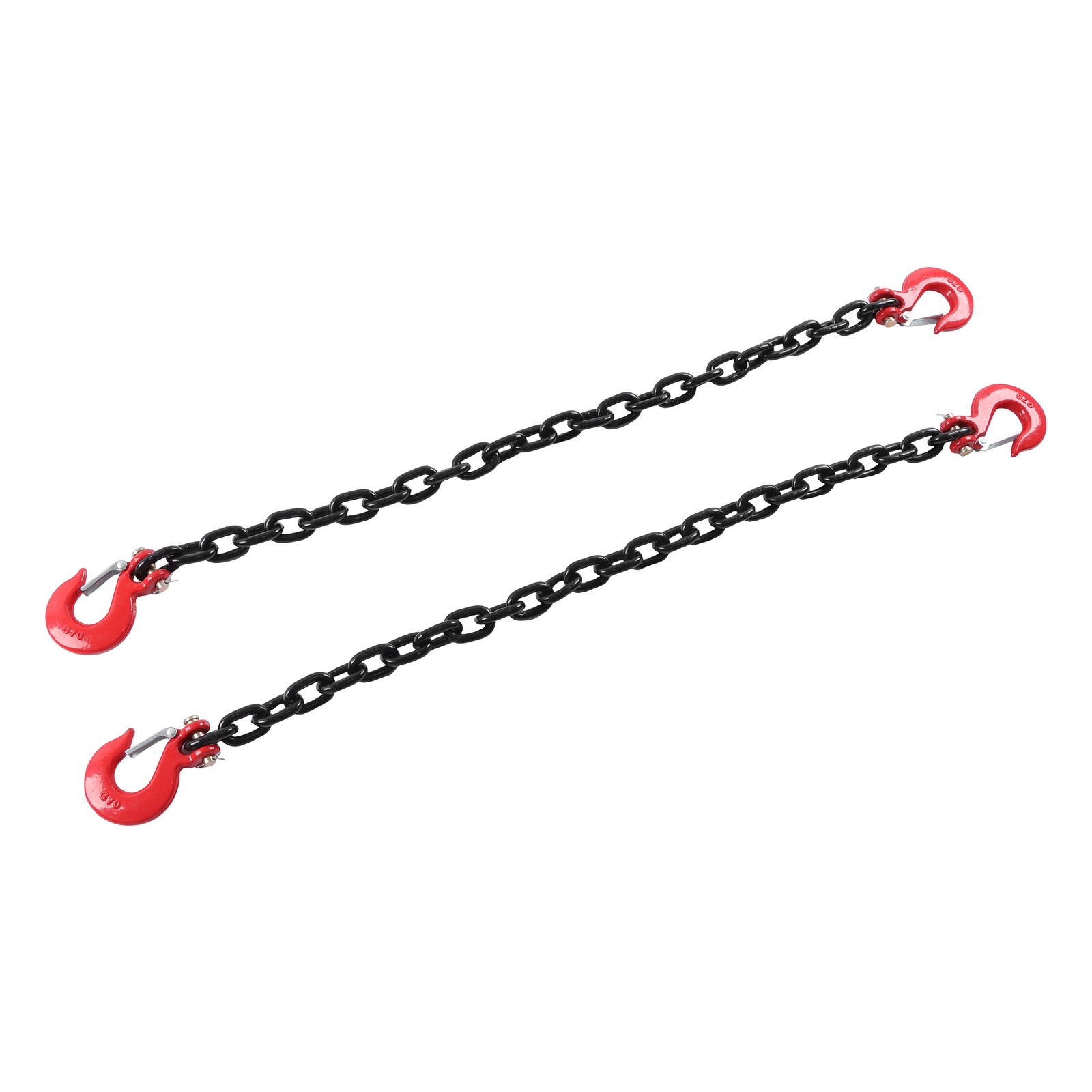 G80 Tow Chains Trailer Safety Chains With G70 3/8" × 36 " Double hook