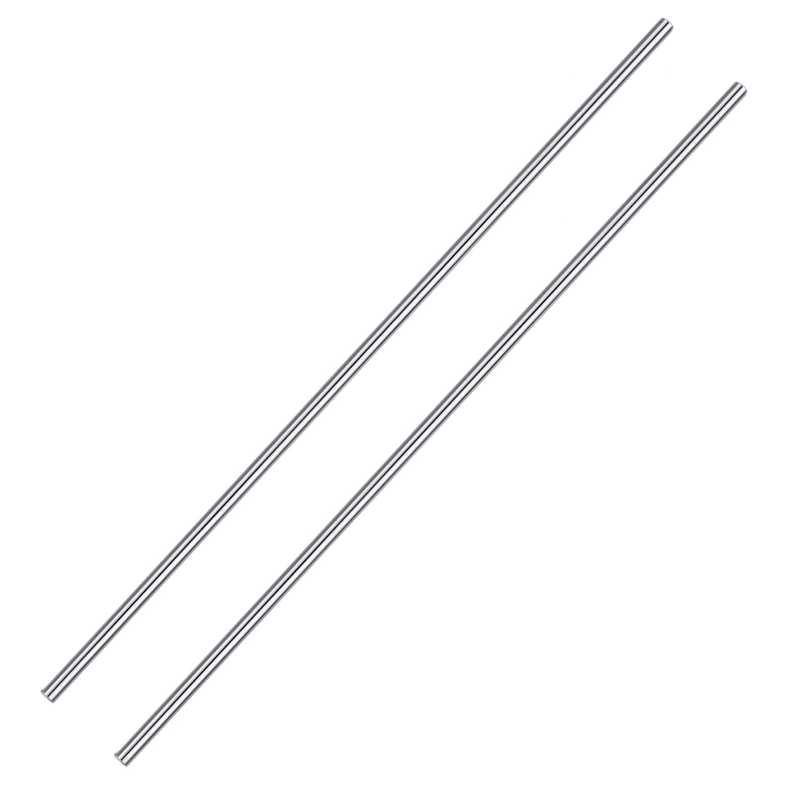 2PCS 8mm x 400mm Steel Rod Linear Rod Motion Shaft for 3D Printer and DIY Cra...