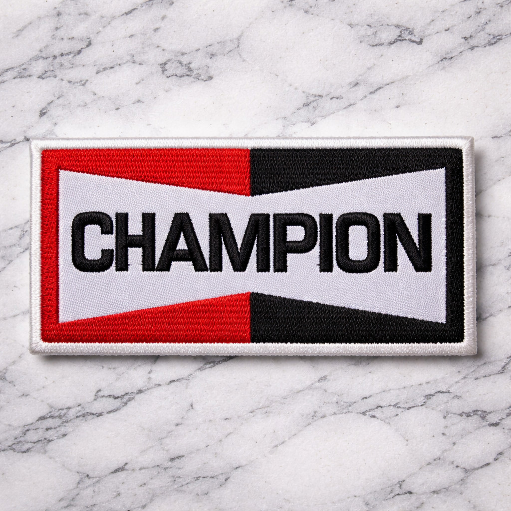 CHAMPION SPARK PLUGS Embroidered Iron/Sew On Patch 3.5"X2" SHIPPED FROM USA