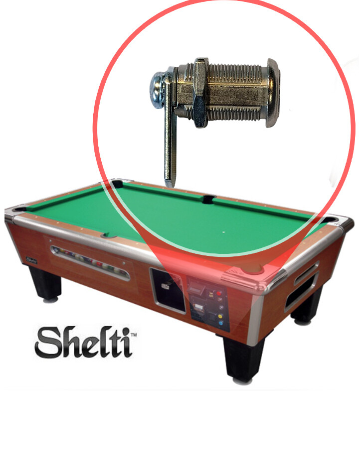 521 Shelti Gold Standard pool table key or replacement lock - you select