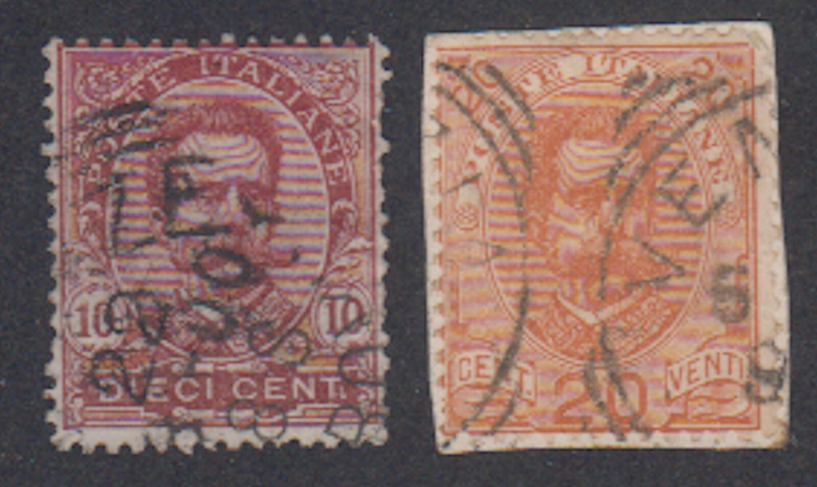 Italy - 1895-96 - SC 68-69 - Used