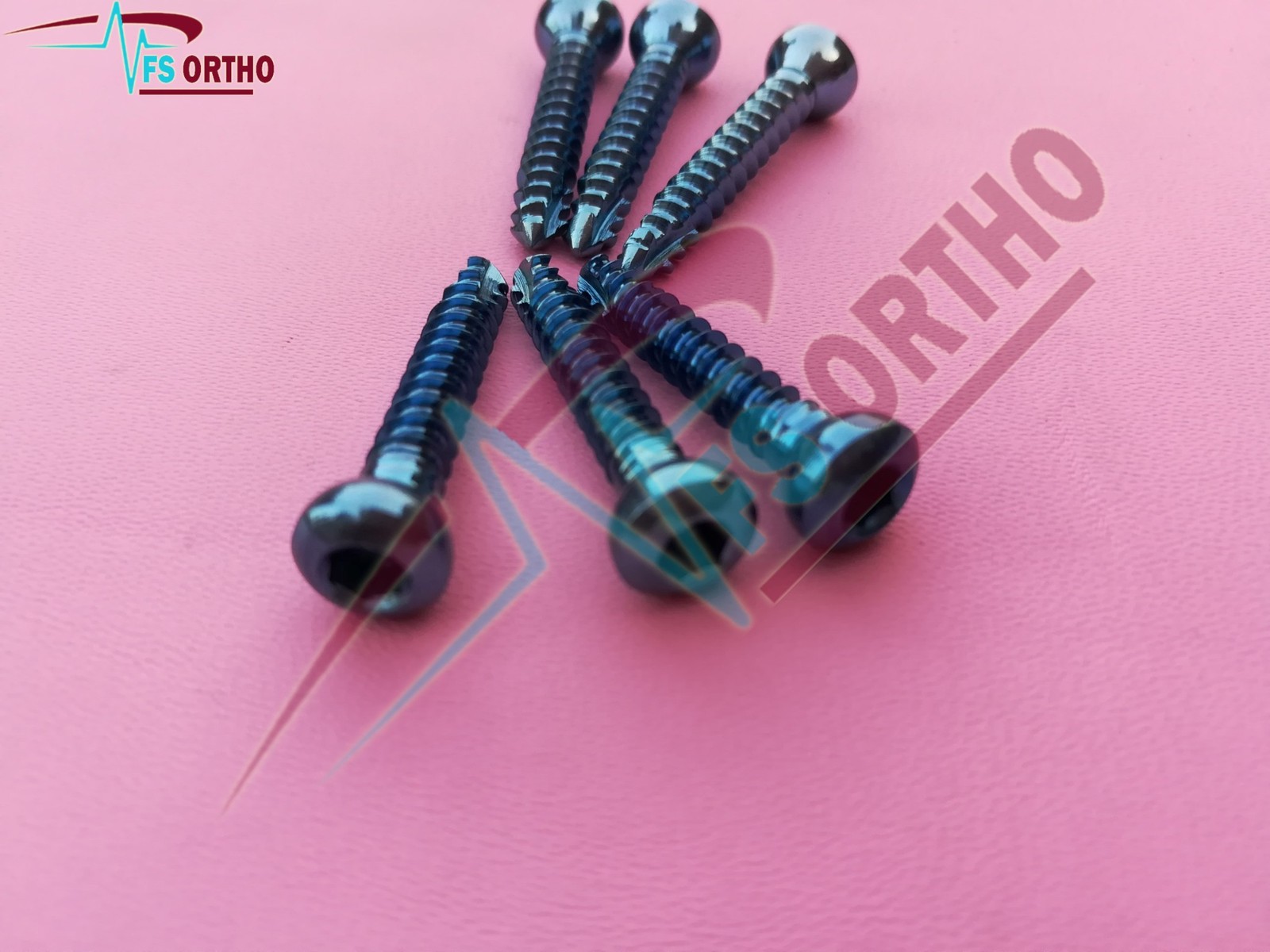 3.5mm Cortex Screws, Self Taping, Titanium Screws (180 pcs) Titanium grade 5