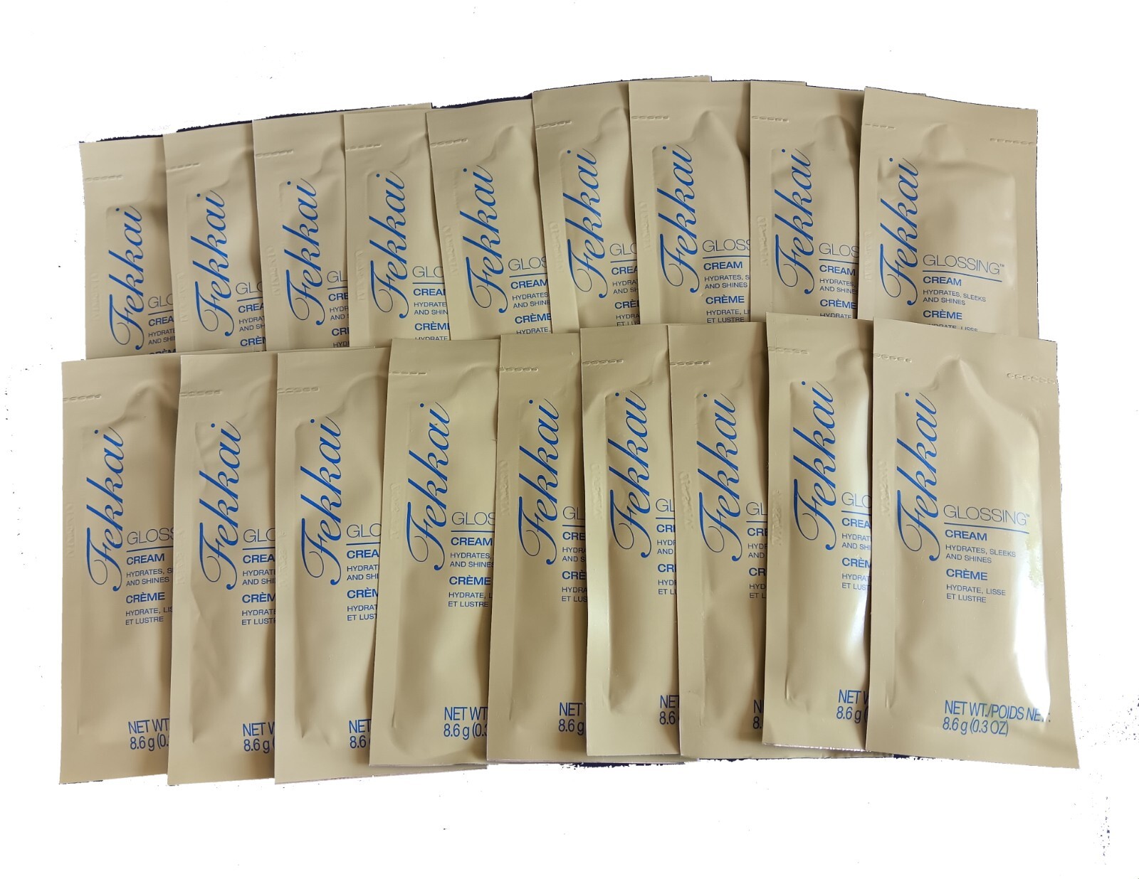 Fekkai Glossing Cream - (25 Packets/Samples) and Free Gift