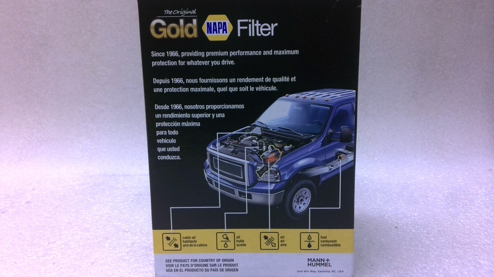 NAPA GOLD FUEL FILTER 3411