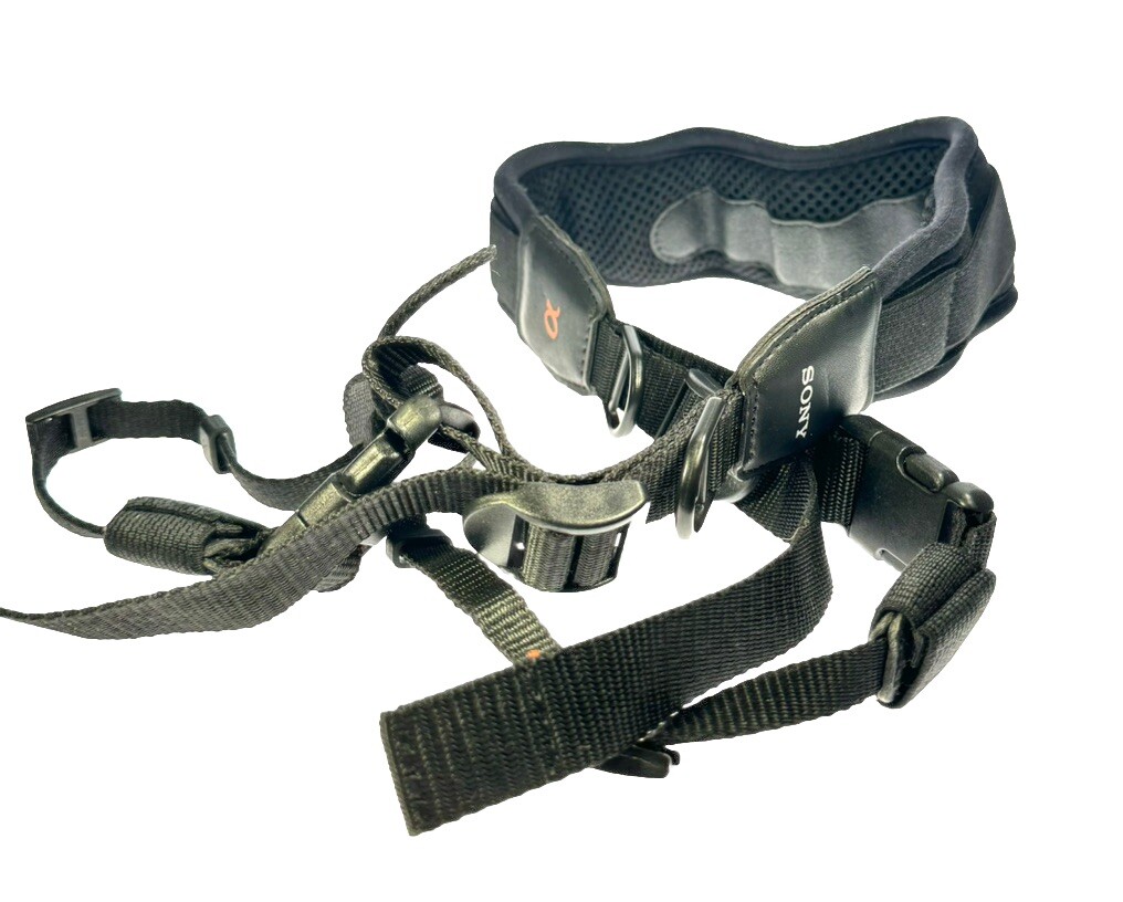 Genuine Sony STP-SB2AM Alpha Wide Neck/Shoulder Strap Quick Release Camera Strap