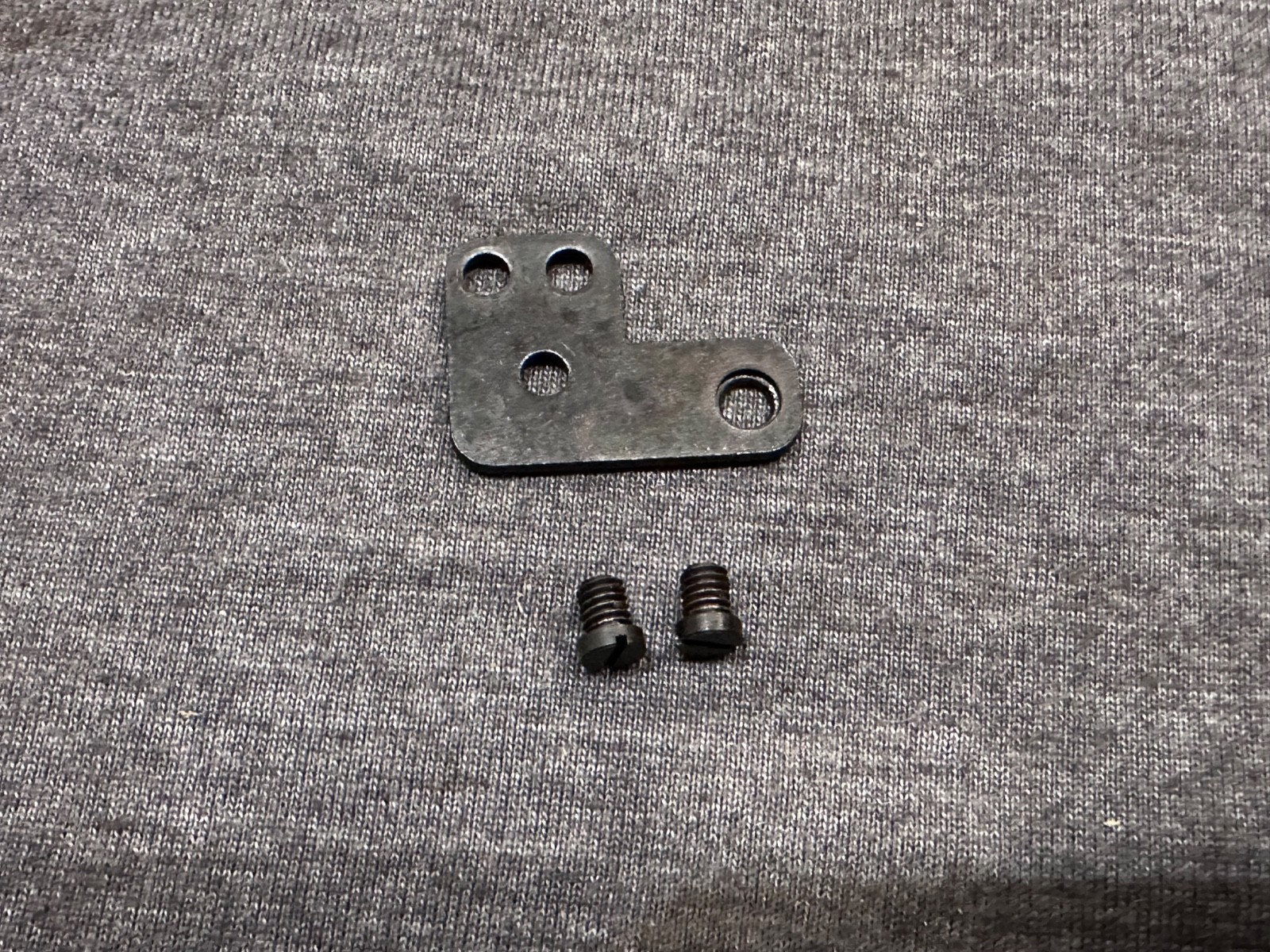 Thompson Center Hawken  Side Lock  Trigger Mechanism Plate and Screws