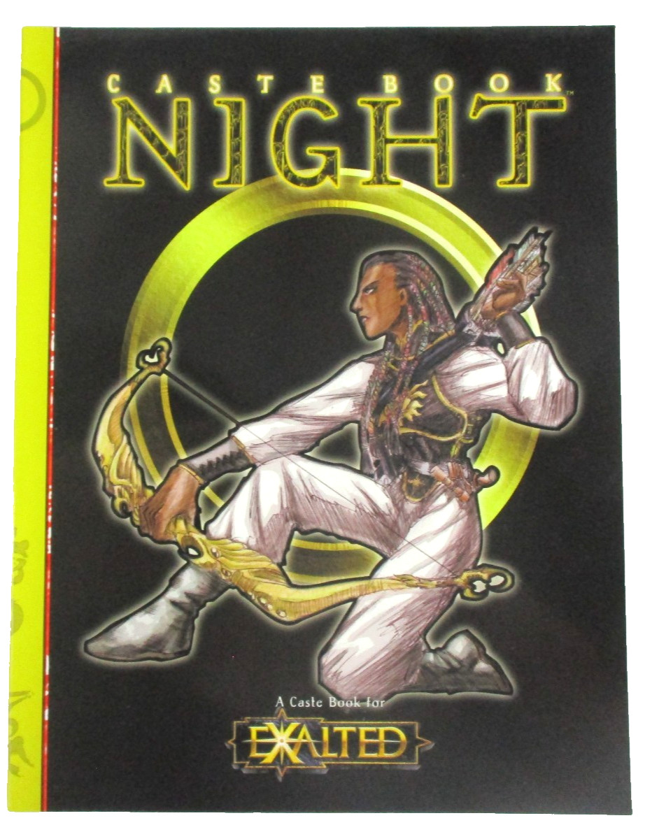 EXALTED: Caste Book NIGHT RPG Roleplaying Book WW8833 UNUSED!!