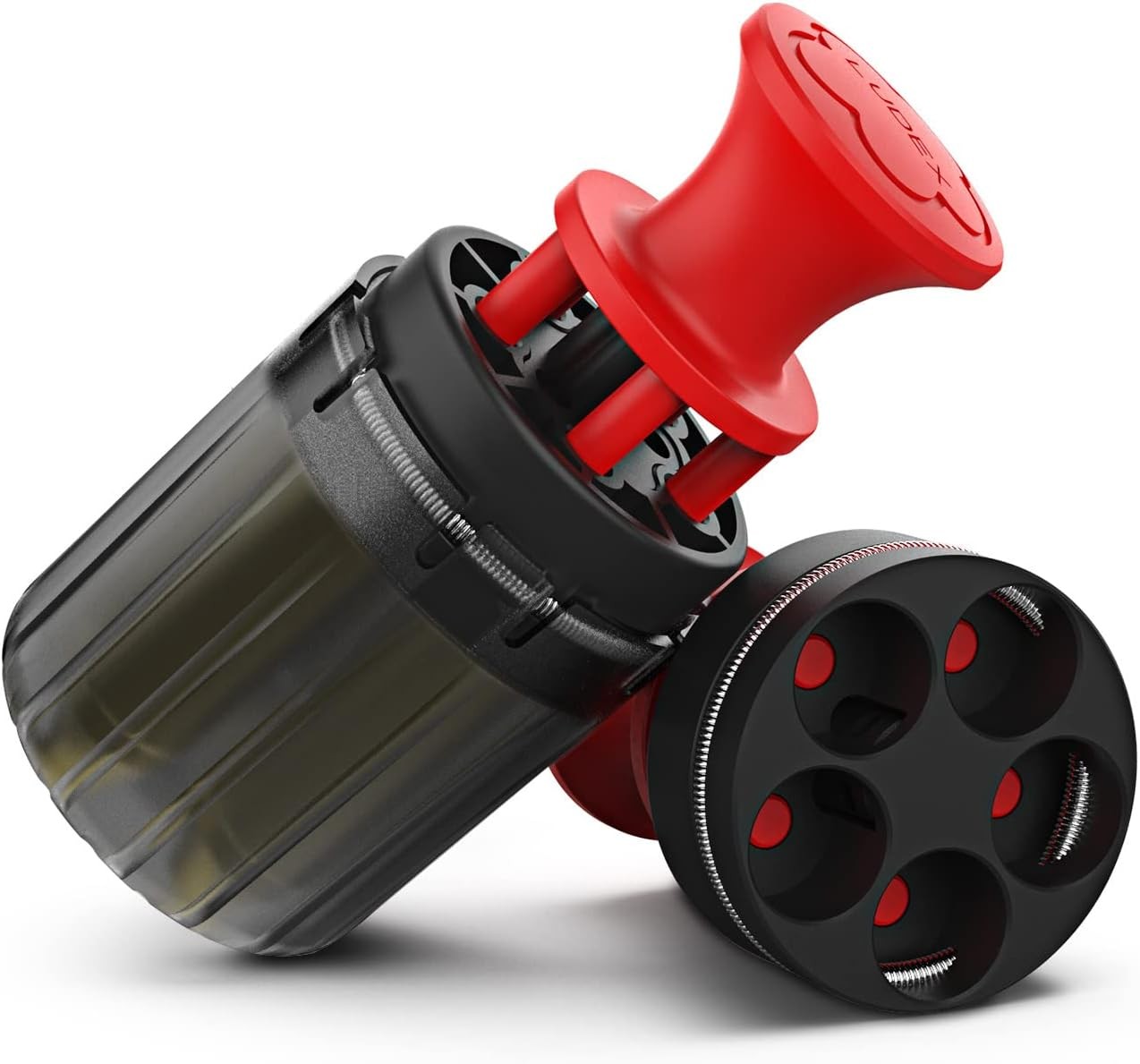 Ludex 5 Shot Revolver Speed Loader for .38 Special/.357 Magnum.Fits S&W 36,37,38