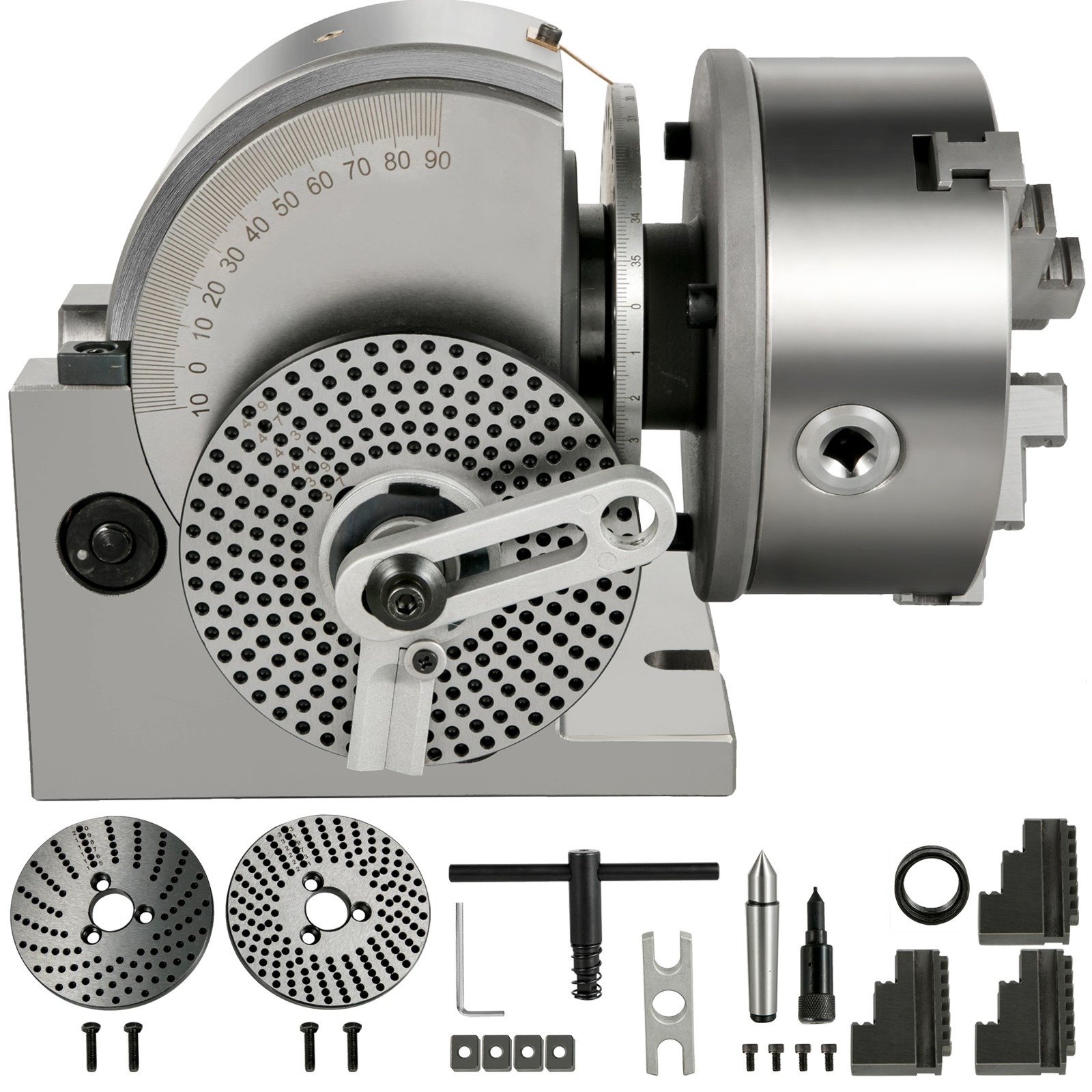 Uimoso Indexing Dividing Head 6"/160 mm for Milling and Grinding Machines